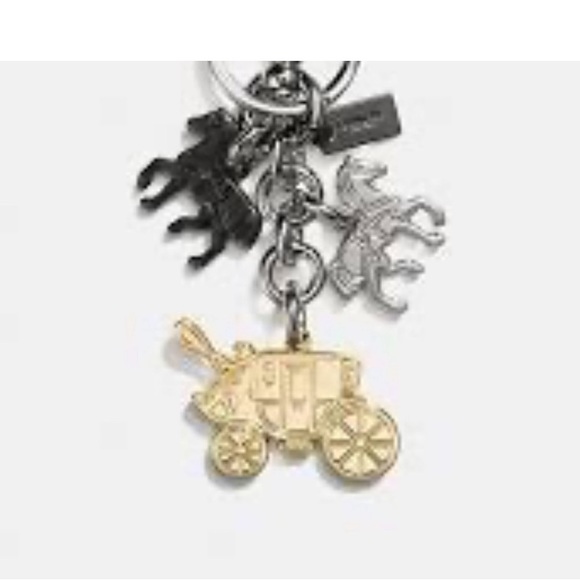 Coach Accessories - ISO Coach Horse and Carriage Keychain